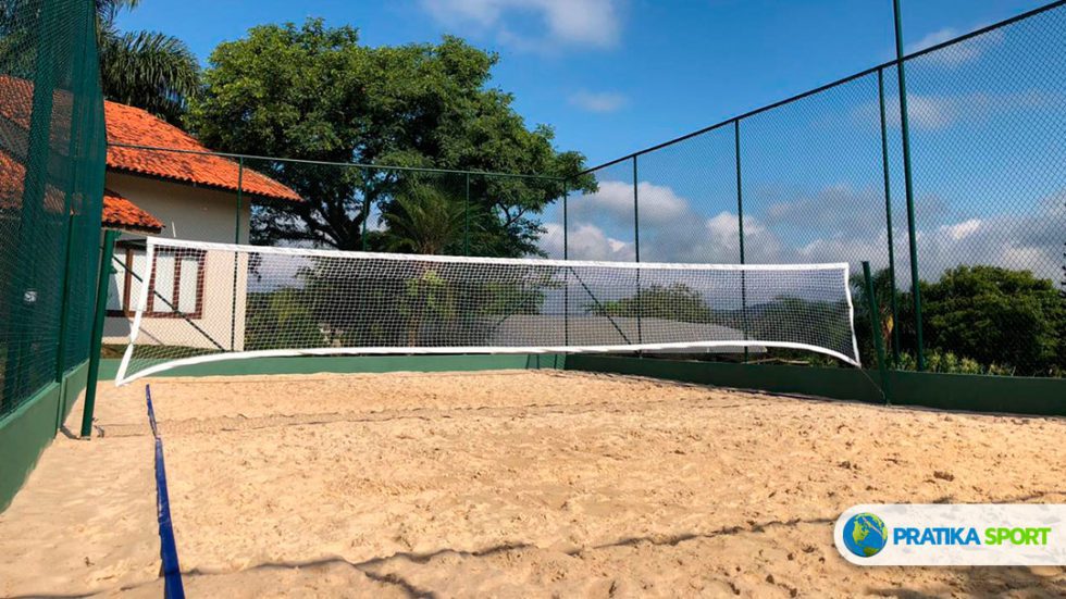 Construção de Quadra para Beach Tennis em Descalvado - SP - Pratika Sport